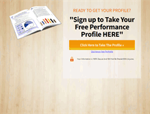 Tablet Screenshot of freeperformanceprofile.com
